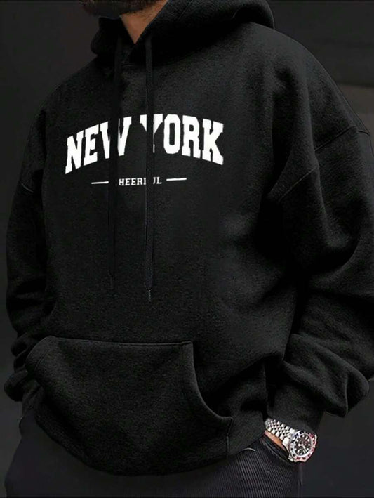 Buzo/hoodie NEW YORK NEGRO - 646091